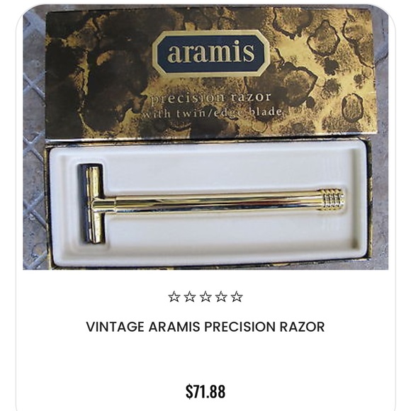 🖤Vtg NEW ARAMIS Precision Razor 🪒 - Picture 10 of 10
